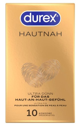 Durex Hautnah 10 sztuk - ultracienkie prezerwatywy anatomiczne