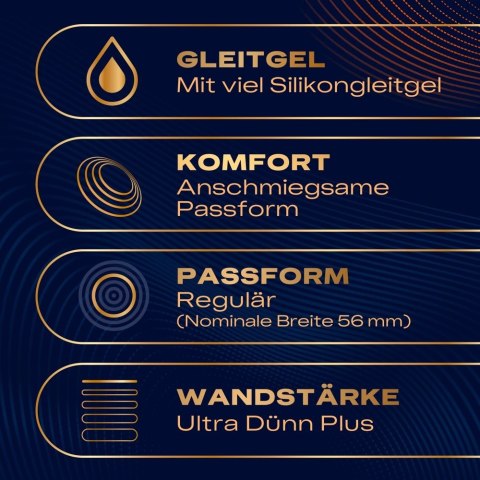 Durex Intensity 20 szt. - precyzyjne prezerwatywy bez lateksu, ultra cienkie