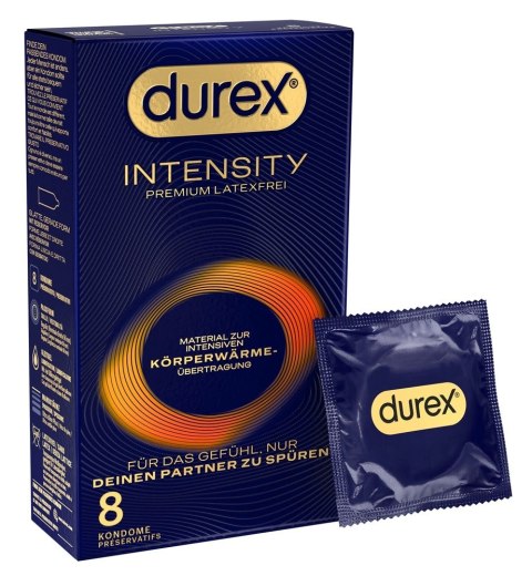 Durex Intensity 8 szt. ultracienkie prezerwatywy bez lateksu, nitrilowe