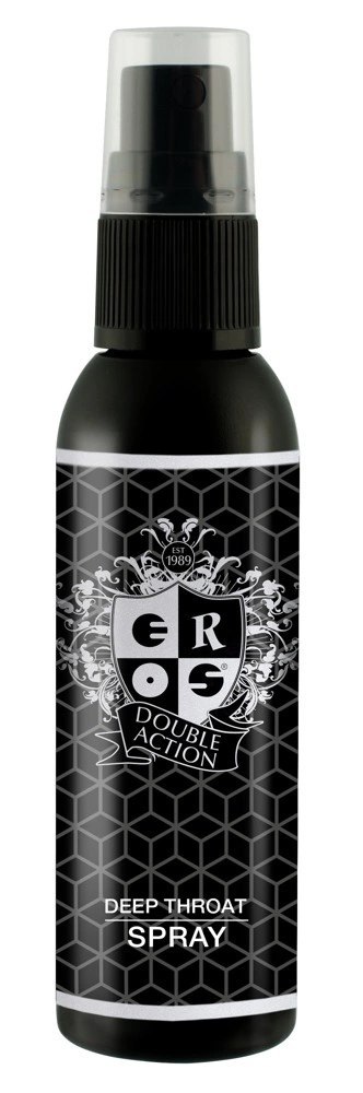 EROS Double Act. Deep Throat Spray Miętowy 50 ml - odświeżający spray do ust