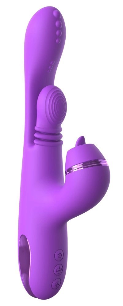 Fantasy For Her IntiMotion Pulse Pro fioletowy 24 cm 4 silniki