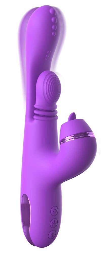 Fantasy For Her IntiMotion Pulse Pro fioletowy 24 cm 4 silniki
