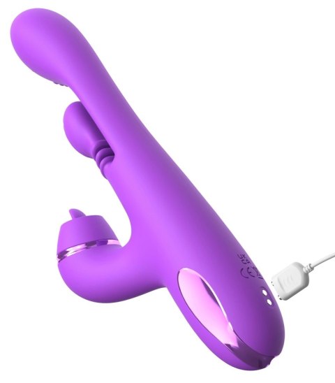 Fantasy For Her IntiMotion Pulse Pro fioletowy 24 cm 4 silniki