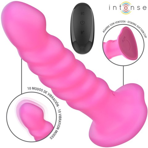 Intense Cindy L Spiralny Model 10 Trybow Rożowy Pilot Bezprzewodowy