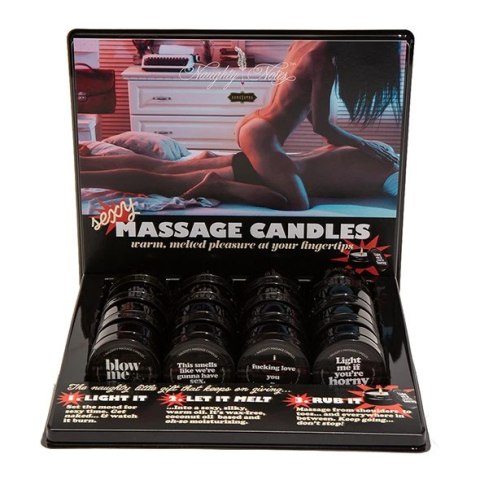 Kama Sutra Mini Świeczki Masażowe 6x17g Zestaw Aromatyzowany Blow Me