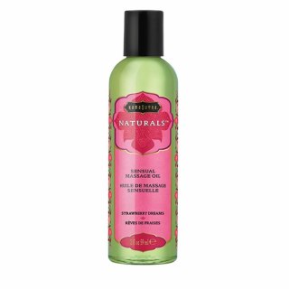 Kama Sutra Naturals Massage Oil Truskawka 59ml - Olejek do masażu