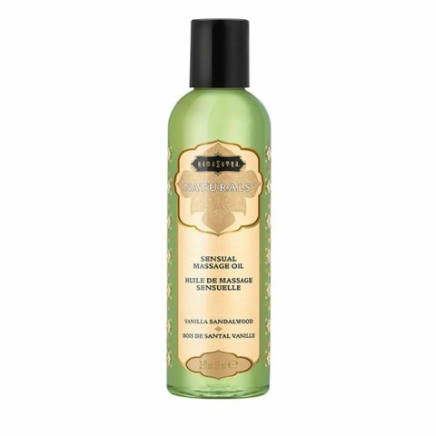 Kama Sutra Naturals Massage Oil Vanilla Sandalwood 59ml - Olejek do masażu