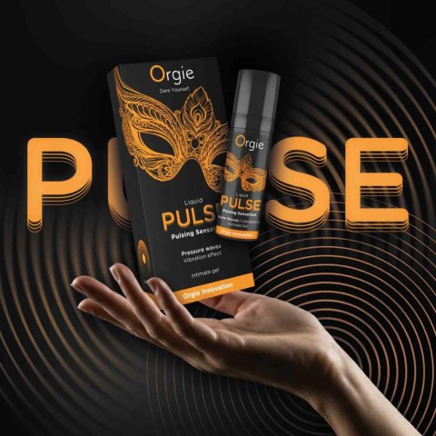LIQUID PULSE - PULSING SENSATION INTIMATE GEL - 15 ML