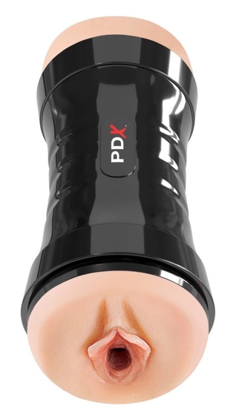 PDX Extreme Super Flip-A-Pussy podwojna maszyna intymna 26 cm