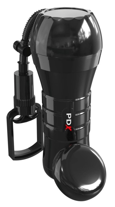 PDX Extreme Super Sucker XXL - maszyna intymna samonawilżająca, 27 cm