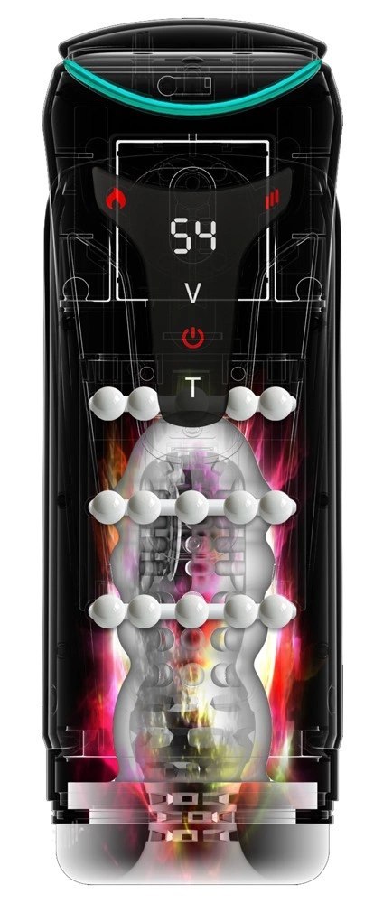 PDX Elite Moto-Bator Pro Light - urządzenie automatyczne z masażem i podgrzewaniem