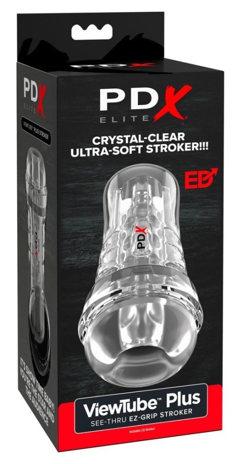 PDX Elite ViewTube EZ-Grip Transparent System 21 cm