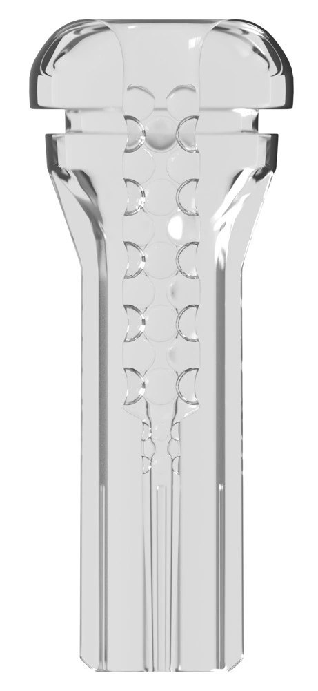 PDX Elite ViewTube XXL przezroczysta maszyna intymna LED 27,3 cm