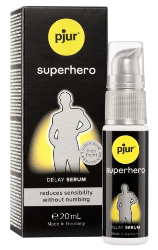 Pjur Superhero Delay Serum 20 ml - Serum opoźniające dla mężczyzn