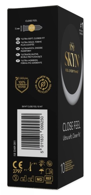 SKYN Close Feel 10 szt. ultracienkie prezerwatywy bez lateksu