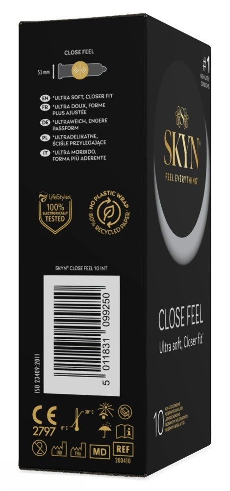 SKYN Close Feel 10 szt. ultracienkie prezerwatywy bez lateksu
