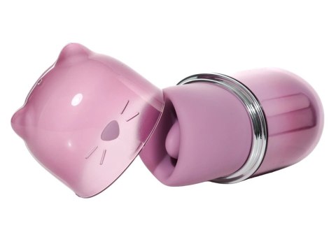 SVAKOM Klitty Dusty Lavender - kompaktowy model z funkcją ssania i lizania