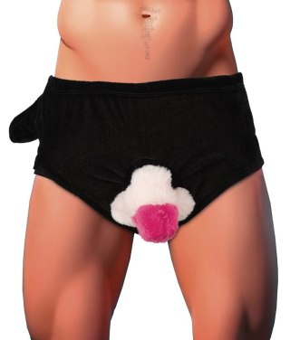 Svenjoyment Briefs Czarny Model z Nadmuchiwanym Elementem Dekoracyjnym One Size