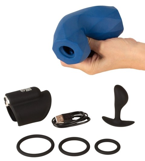 You2Toys Magic Shiver Masculine - kompaktowa maszyna intymna z miękką teksturą
