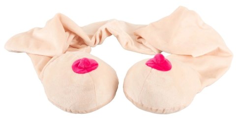 You2Toys Szalik dekoracyjny z wypukłościami, beżowo-rożowy, uniwersalny
