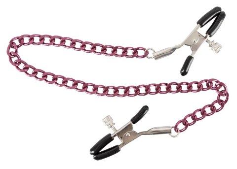 You2Toys łańcuszek do ciała z regulowanymi klipsami fioletowy 30 cm
