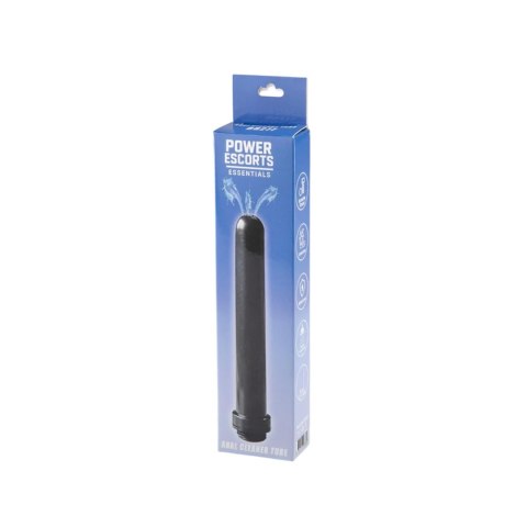 Power Escorts - BR277 - Anal Cleaner Tube Pro - Black, 15 cm / 5.9 Inch
