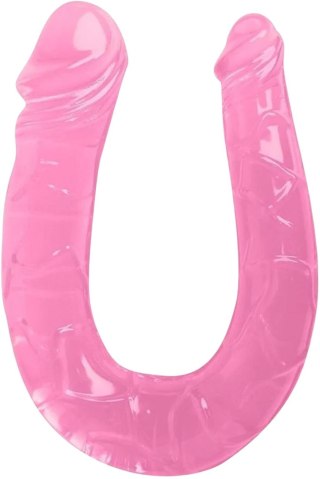 Power Escorts - BR336 Pink- Double Dong - 29 cm / 11.4 Inch - Realistic Double Dildo