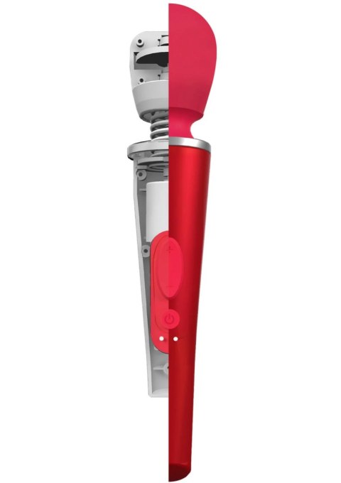 Caresse Compact Wand Massager red