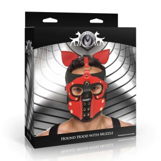 Hound Hood with Muzzle - Black