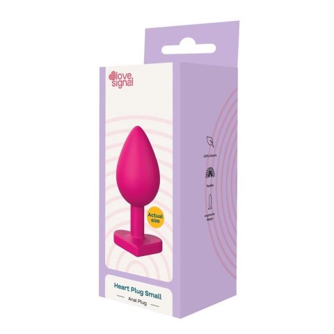 LOVE SIGNAL HEART PLUG SMALL