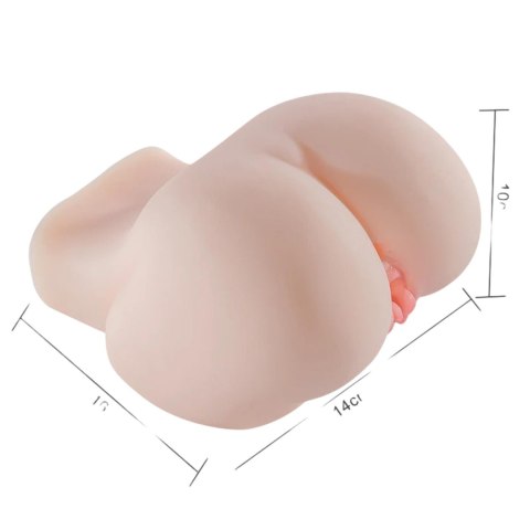 LoveSecret Premium - LS78 - Big Vibrating Pussy/Ass - 1.1 kg Realistic Design