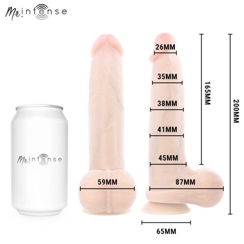MR INTENSE Bruce M silikonowy model anatomiczny z przyssawką 20 cm