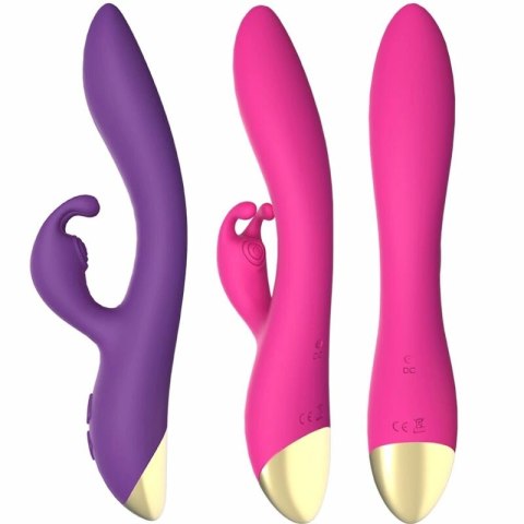 ARMONY Bonnie Krolik Fuksja - wibrator silikonowy 9 trybow, wodoodporny