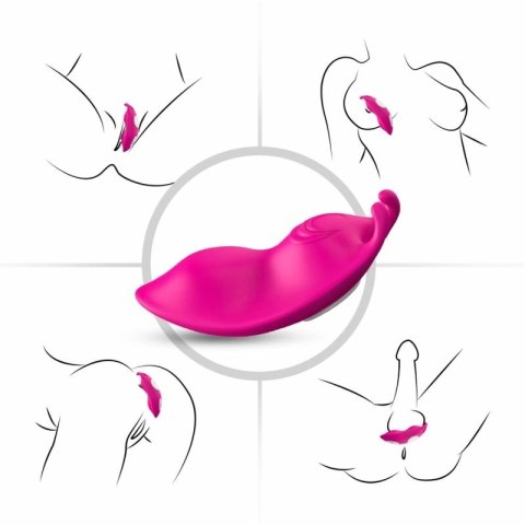 ARMONY Honeybee majtki wibrujące G-Spot fuksja z aplikacją, 9 trybow
