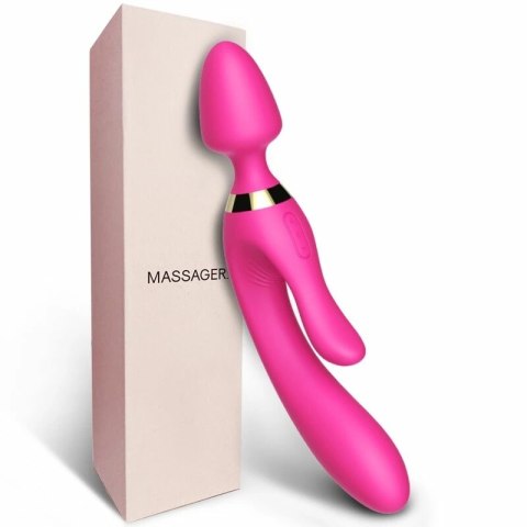 ARMONY Masażer i wibrator krolik fuksja wodoodporny 236mm USB