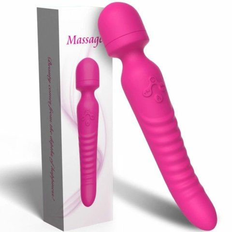 ARMONY Mission masażer i wibrator z efektem ciepła fuksja 226mm
