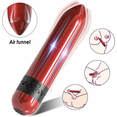 ARMONY Rocket Bullet Fuksja - wibrator precyzyjny, wodoodporny, USB