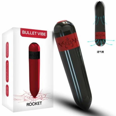 ARMONY Rocket Bullet Fuksja - wibrator precyzyjny, wodoodporny, USB