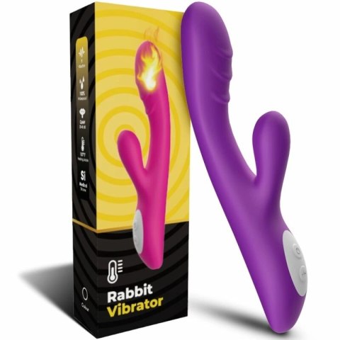ARMONY Wibrator Iskrowy Fioletowy z Efektem Ciepła 224mm USB