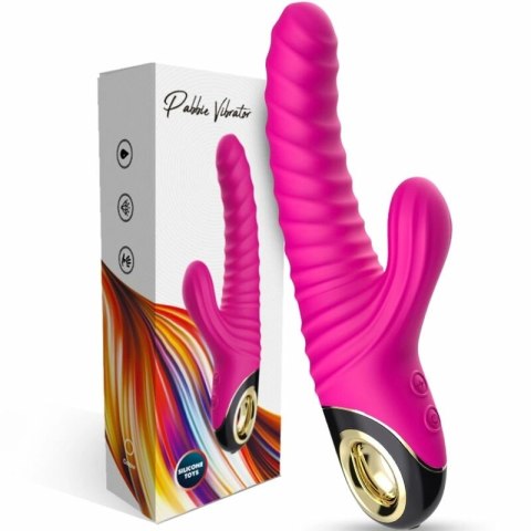 ARMONY Wibrator Wieczności silikonowy fuksja 228mm wodoodporny USB