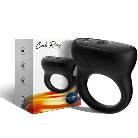 ARMONY Wibrator pierścieniowy czarny USB 9 trybow wodoodporny