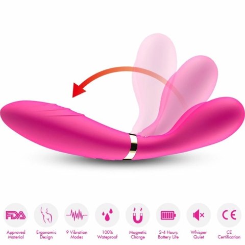 ARMONY Y-Wand masażer podwojna głowica fuksja wodoodporny USB