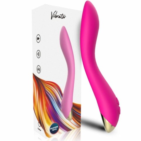 ARMONY Flamingo wielopozycyjny wibrator fuksja silikonowy 222mm