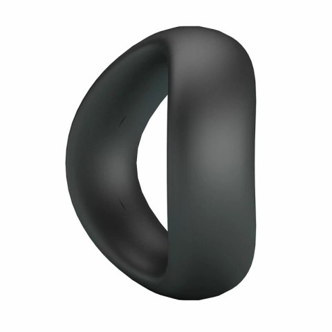 CRAZY BULL Valen ergonomiczny silikonowy pierścień czarny premium