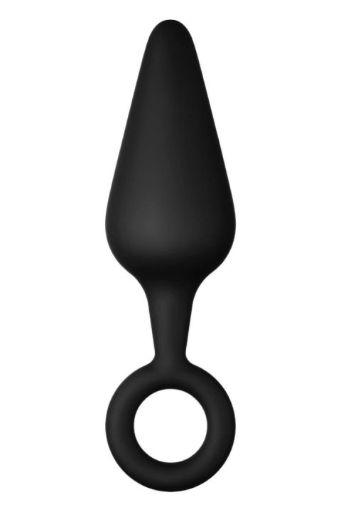 FORTO F-10 silikonowy stożkowy plug z uchwytem Large czarny