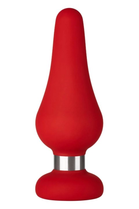 FORTO F-21 TEAR DROP Large Red silikonowy model z pierścieniem
