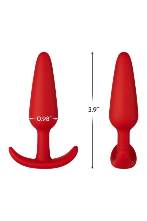 FORTO F-31 Plug Medium Red silikonowy anatomiczny korek średni