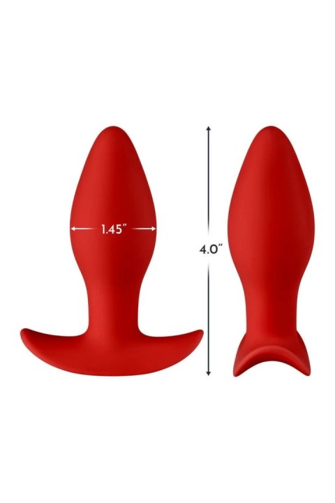 FORTO F-36 T Plug Red silikonowy korek średni elastyczny czerwony