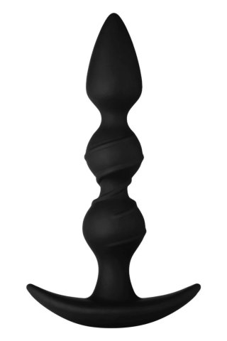 FORTO F-42 Spiral Beads Black silikonowe koraliki spiralne czarne