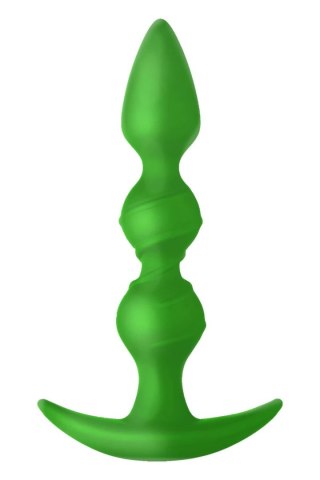 FORTO F-42R Rattler Spiral Beads Zielony silikonowy model kulkowy